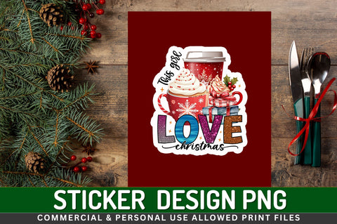 This girl love Sticker Design Sublimation Regulrcrative 