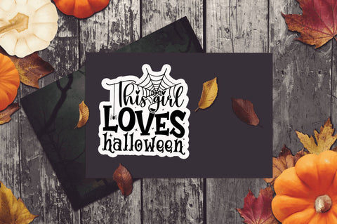 This girl loves Stickers Design Sublimation Regulrcrative 