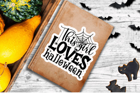 This girl loves Stickers Design Sublimation Regulrcrative 