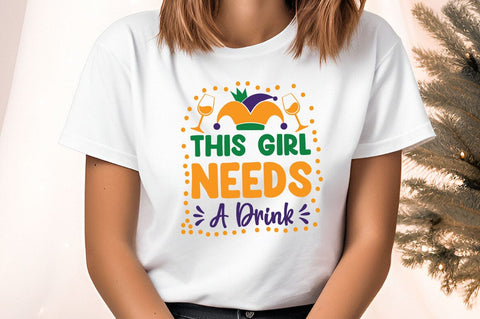 This Girl Needs A Drink SVG Design SVG Designangry 