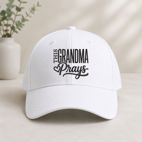 This Grandma Prays Machine Embroidery Design – Christian Grandma Embroidery File, Praying Grandma Gift, Faith Embroidery Design Embroidery/Applique DESIGNS PatternFeed8 