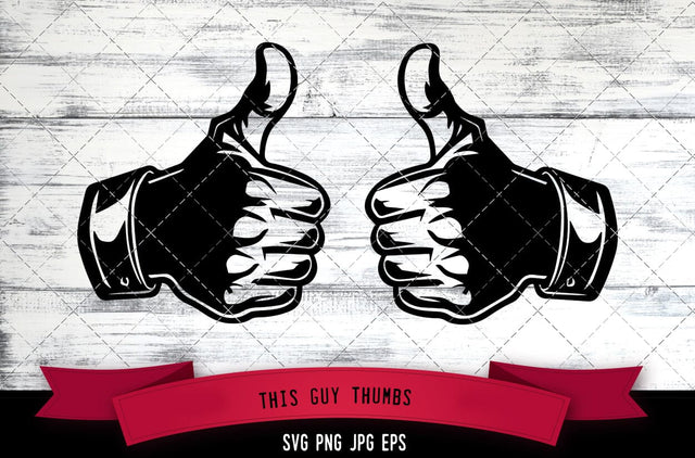 This guy thumbs SVG SVG Loveleen Kaur 