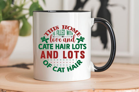 This home is filled with love and cate hair lots and lots of cat hair SVG Angelina750 