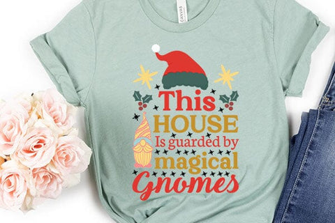 This House Is guarded by magical gnomes SVG Angelina750 