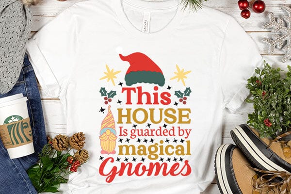 This House Is guarded by magical gnomes SVG Angelina750 