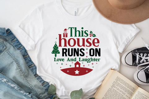This house runs on love and laughter SVG Angelina750 
