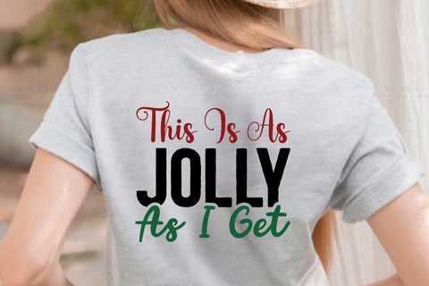 This Is As Jolly As I Get SVG Angelina750 