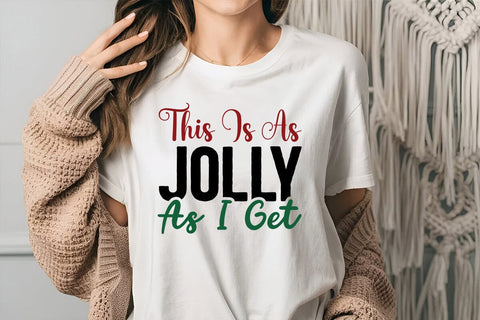 This Is As Jolly As I Get SVG Angelina750 