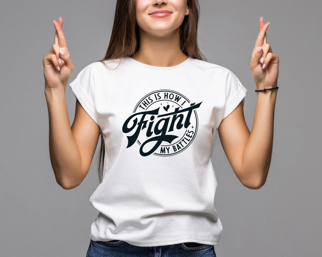 This Is How I Fight My Battles Svg Png, Christian Svg, Worthy Svg, You Matter Svg, Religious Svg, Faith Svg, Jesus Svg, Svg Files for Cricut SVG DesignDestine 
