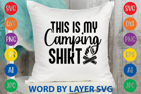 This Is My Camping Shirt SVG DESIGN SVG Rafiqul20606 