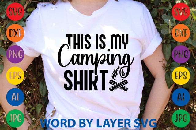 This Is My Camping Shirt SVG DESIGN SVG Rafiqul20606 