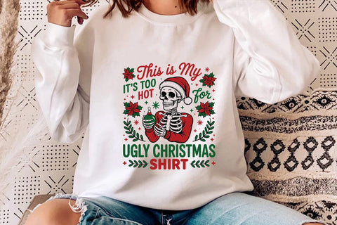 This Is My It's Too Hot Ugly Christmas Shirt SVG Angelina750 