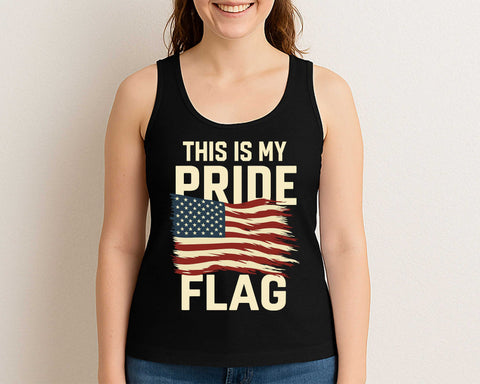 This Is My Pride Flag SVG Distressed American Flag Patriotic Cut File SVG BillahCrafts 