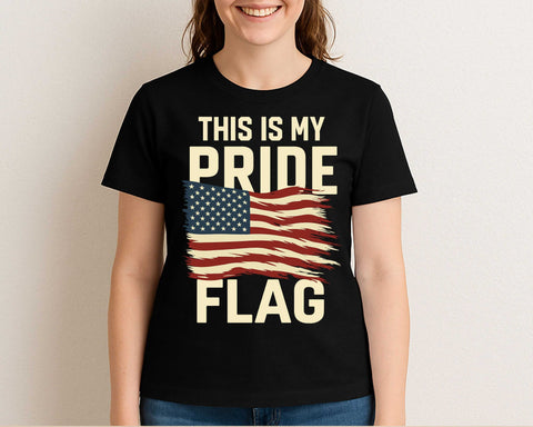 This Is My Pride Flag SVG Distressed American Flag Patriotic Cut File SVG BillahCrafts 