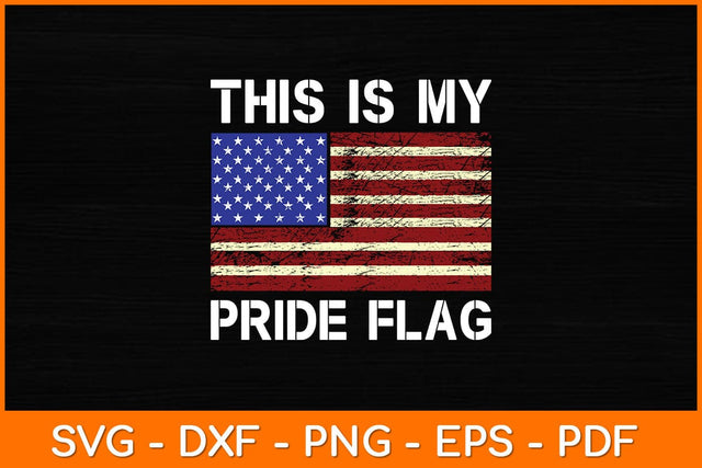 This Is My Pride Flag Svg File SVG artprintfile 