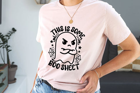 This Is Some Boo Sheet| Funny Halloween SVG Cutting Files. SVG CosmosFineArt 
