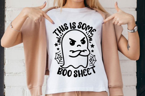 This Is Some Boo Sheet| Funny Halloween SVG Cutting Files. SVG CosmosFineArt 