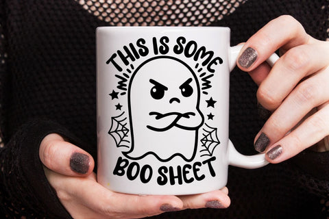 This Is Some Boo Sheet| Funny Halloween SVG Cutting Files. SVG CosmosFineArt 