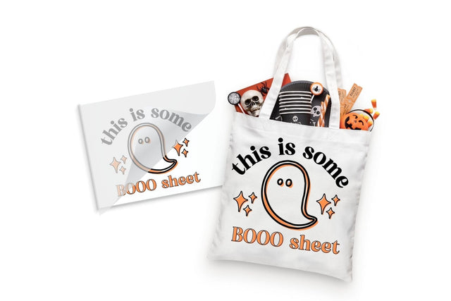 This Is Some Booo Sheet Halloween DTF Heat Transfer Physical So Fontsy T-Shirt Iron-On Transfer Shop
