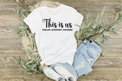 This is us our life our story our home SVG Angelina750 