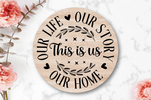 This is us our life our story our home SVG Design SVG Designangry 