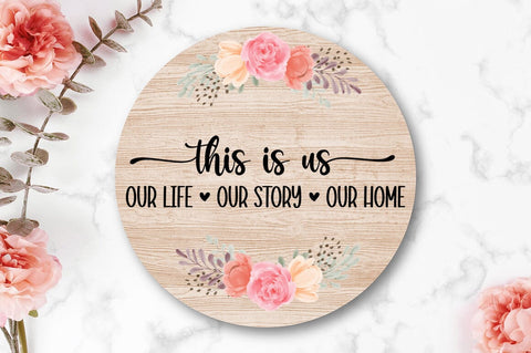 This is us our life our story our home SVG Design SVG Designangry 