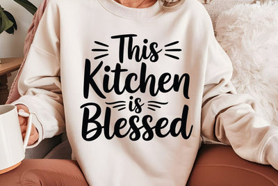 This Kitchen Is Blessed SVG Angelina750 