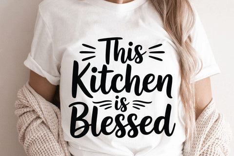 This Kitchen Is Blessed SVG Angelina750 