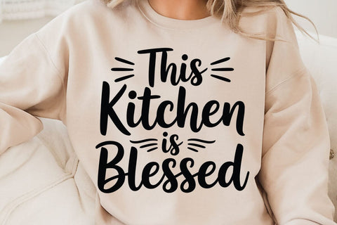 This Kitchen Is Blessed SVG Angelina750 