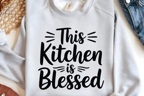 This Kitchen Is Blessed SVG Angelina750 
