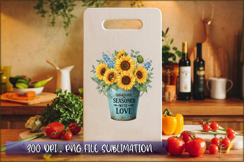 This kitchen is seasoned with love Sublimation Sublimation Shetara Begum 