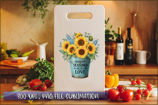 This kitchen is seasoned with love Sublimation Sublimation Shetara Begum 