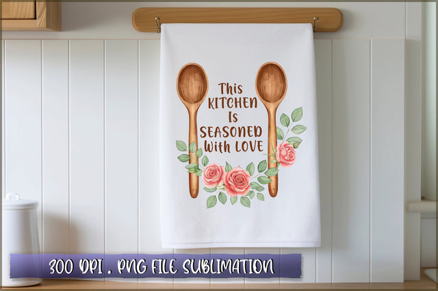 This kitchen is seasoned with love Sublimation Sublimation Shetara Begum 