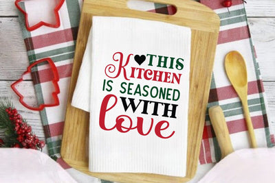 This kitchen is seasoned with love SVG Angelina750 