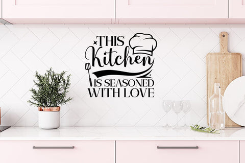 This Kitchen Is Seasoned With Love SVG Design SVG Designangry 