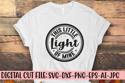 This Little Light Of Mine SVG Cut File SVG Syaman 