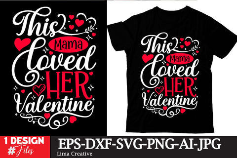 This Loved Her Valentine SVG Cut File SVG Insomnia Std 