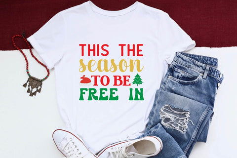 this the season to be free in SVG Angelina750 
