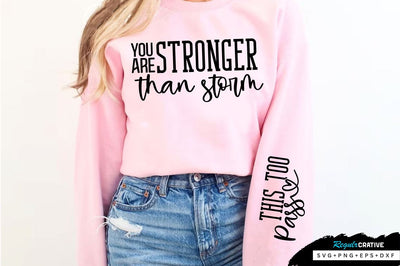 this too pass Sleeve SVG Design, Inspirational sleeve SVG, Motivational Sleeve SVG Design, Positive Sleeve SVG SVG Regulrcrative 