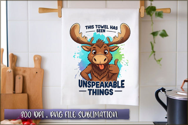 This towel has seen unspeakable things Sublimation Sublimation Shetara Begum 