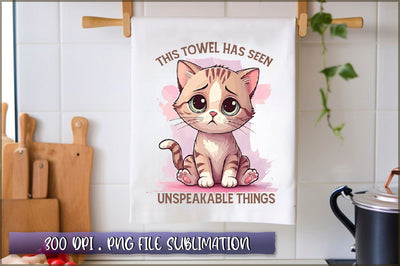 This towel has seen unspeakable things Sublimation Sublimation Shetara Begum 