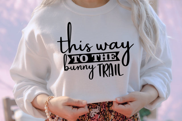 This Way To The Bunny Trail SVG orpitasn 