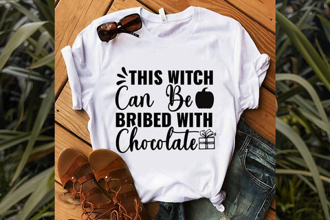 This Witch Can Be Bribed With Chocolate SVG DESIGN SVG Rafiqul20606 