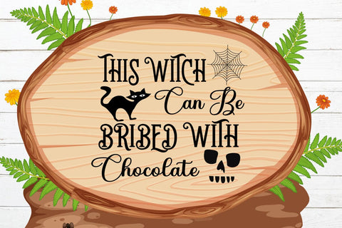 This Witch Can Be Bribed With Chocolate SVG Rafiqul20606 