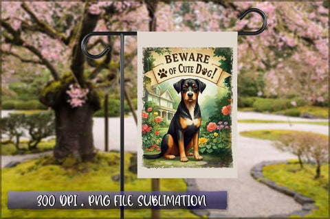 This yard is fertilized by love and dog Sublimation Sublimation Shetara Begum 