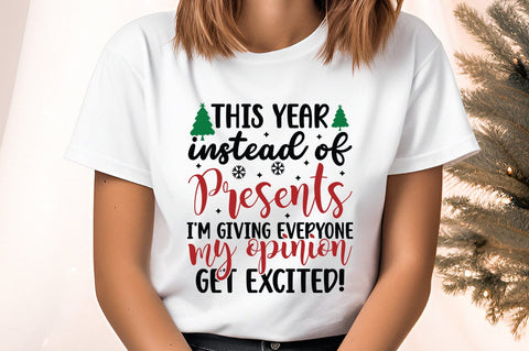 This year instead of presents SVG Design SVG Designangry 