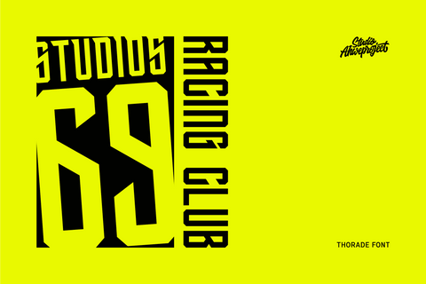 Thorade Font ahweproject 