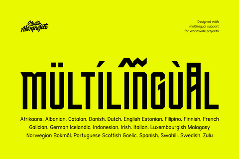Thorade Font ahweproject 