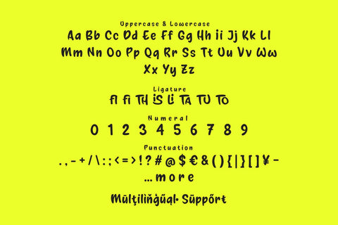 Thorisu - Snack Display Font Font twinletter 