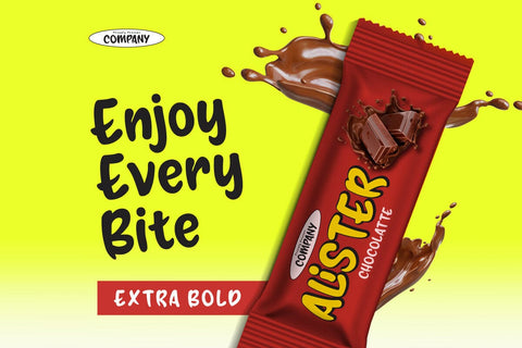 Thorisu - Snack Display Font Font twinletter 